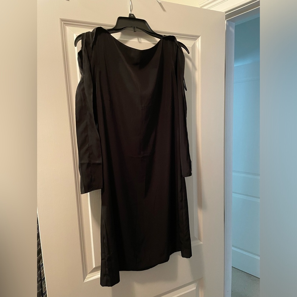 NWT Banana Republic Boat Neck Black Dress